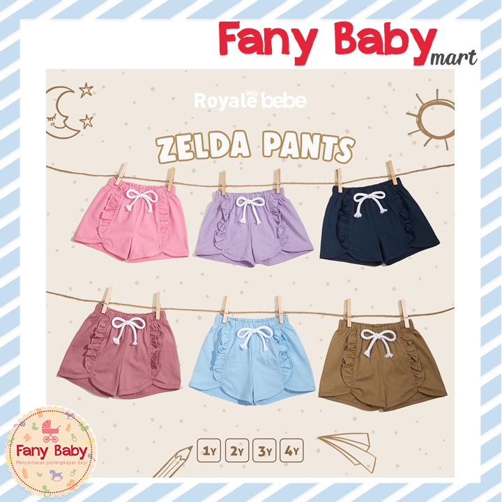 ROYALE BEBE ZELDA PANTS - CELANA ANAK