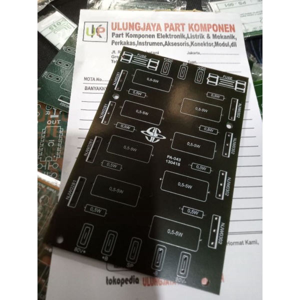 Jual PCB final OCL 4set TR PA 043 kit layout PCB | Shopee Indonesia