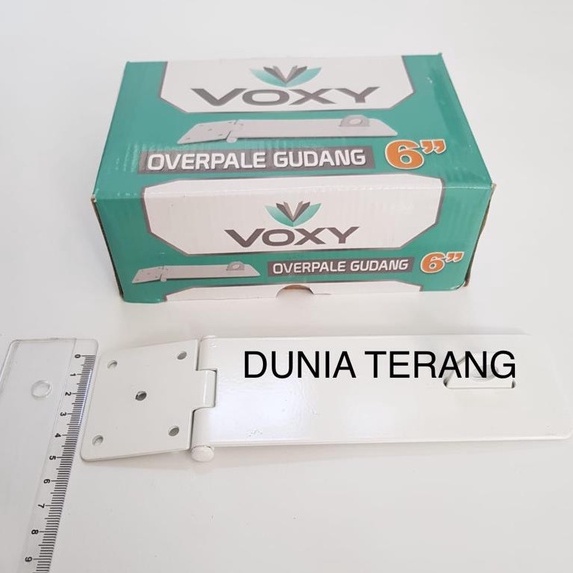 Overpale GUDANG VOXY 6&quot; Putih Plat Tebal Rata - Overval Plat Tebal 6 in - Operpal Overpal