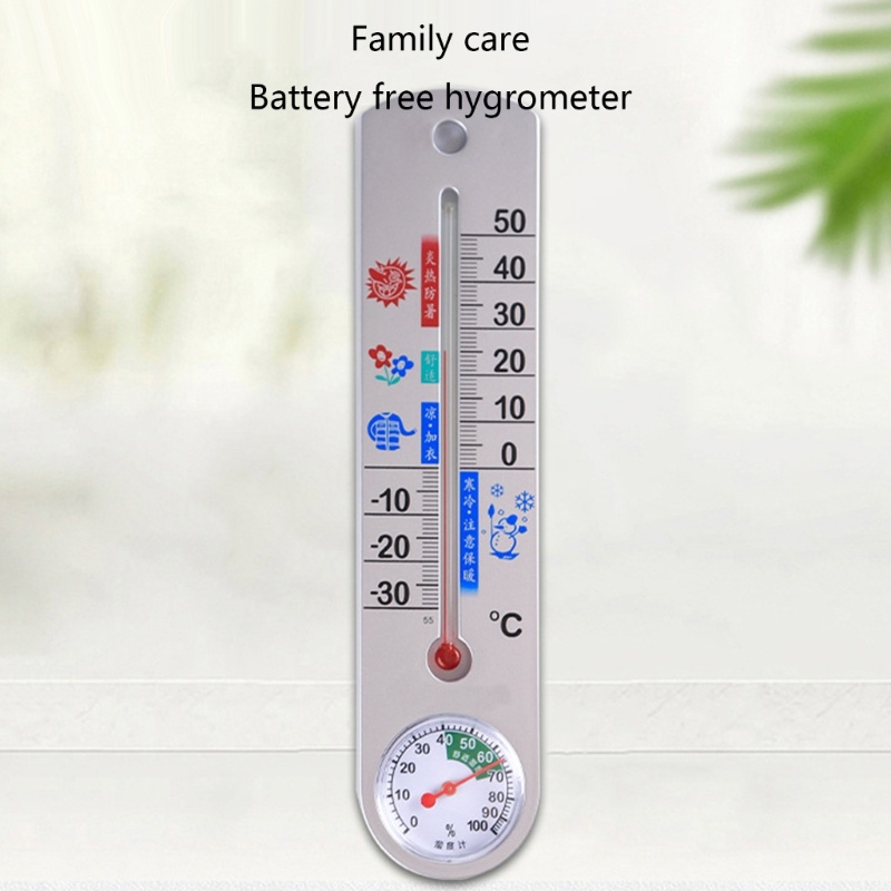 Termometer / Hygrometer Monitor Suhu Kelembaban Untuk Rumah Tangga