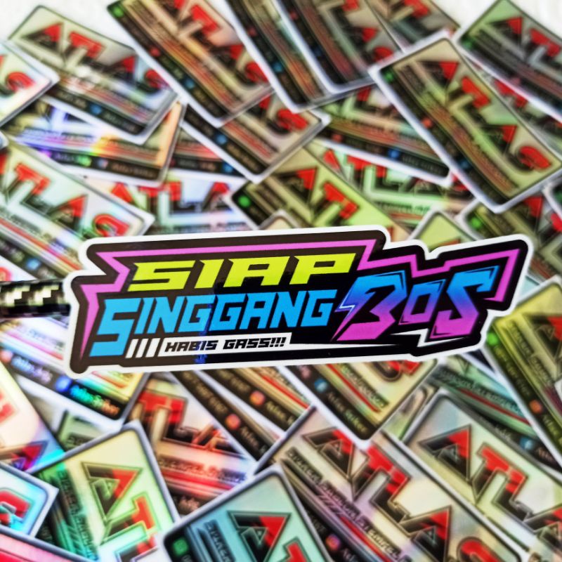 STIKER SIAP SINGGANG BOS