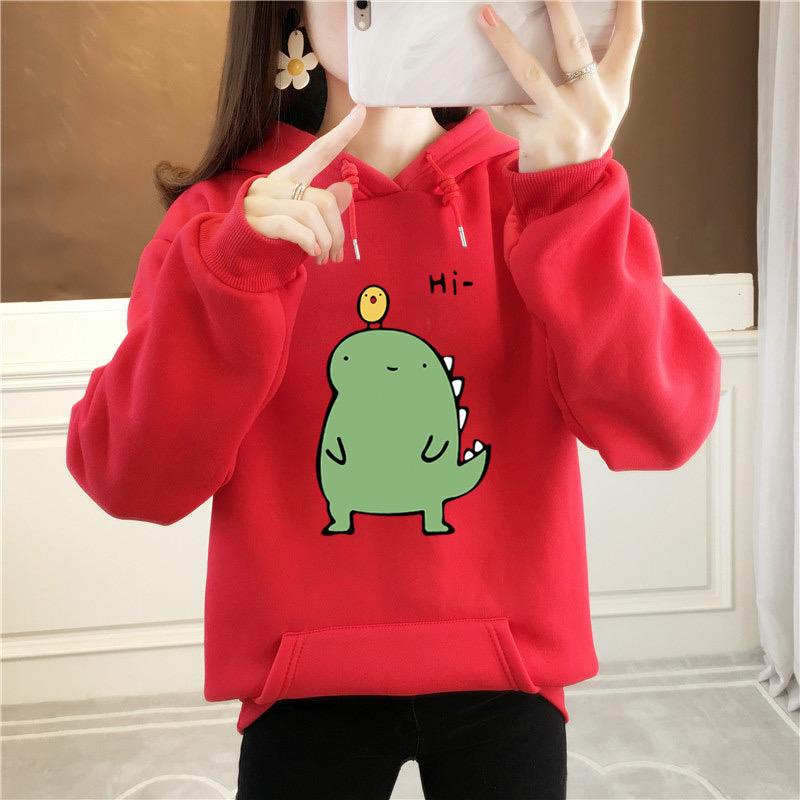 ALIPIO FASHION - SWEATER HOODIE DINO / sweater pria / wanita / keren / terbaru