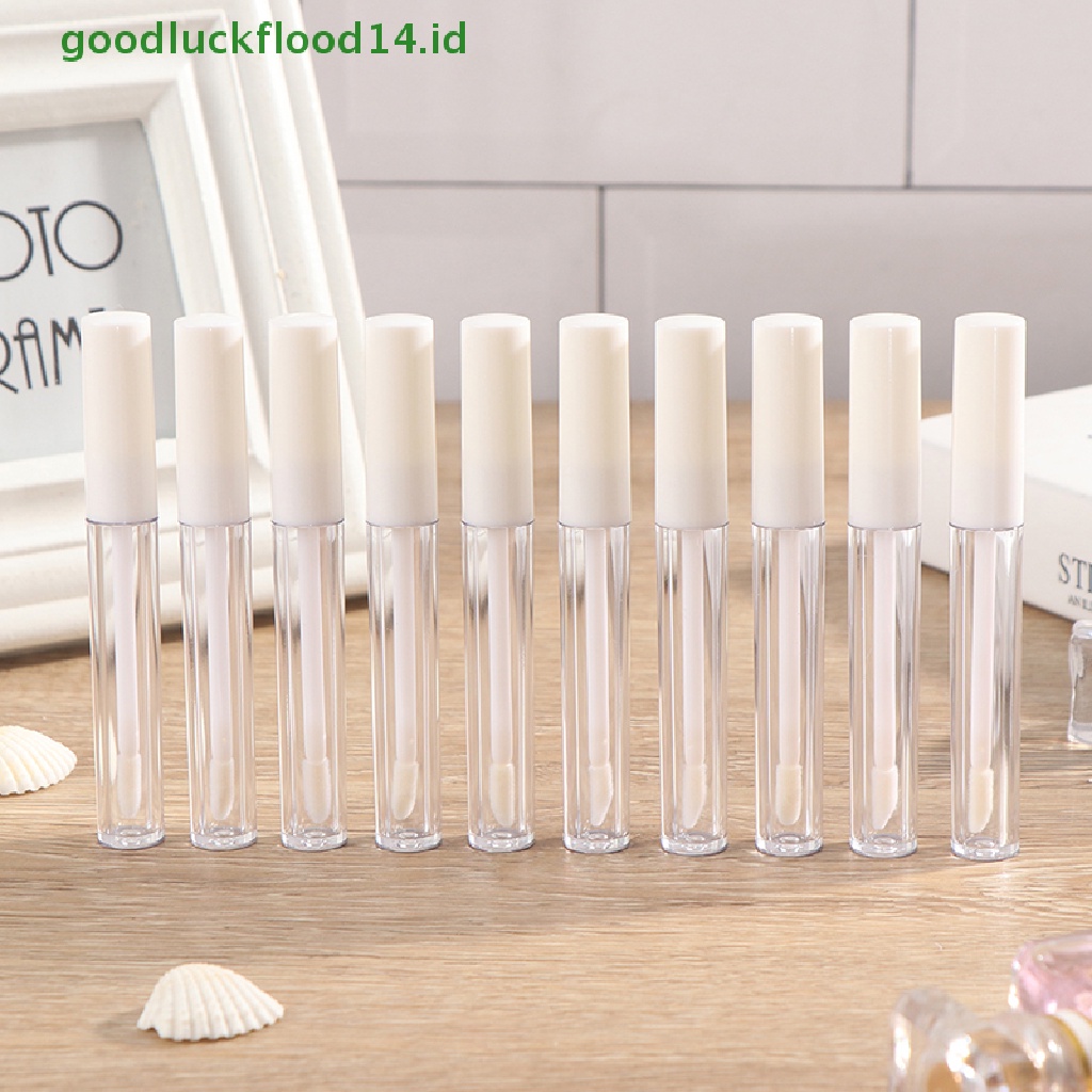 (GOOGFOUR) 10pcs / lot Botol Kontainer Kosong 2.5ML Untuk Lip Gloss DIY