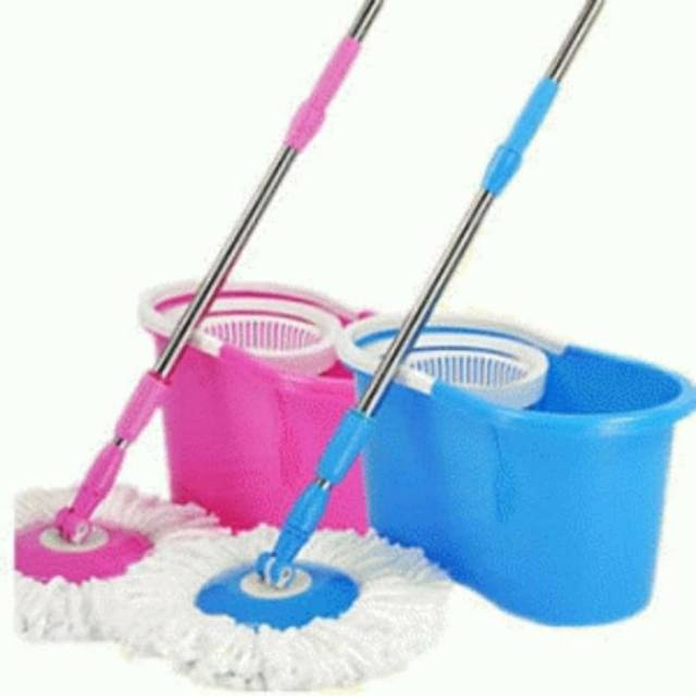 ALAT PEL LANTAI 360 DERAJAT MAGIC MOP TWIST PEMBERSIH FLOOR CLEAN BUCK