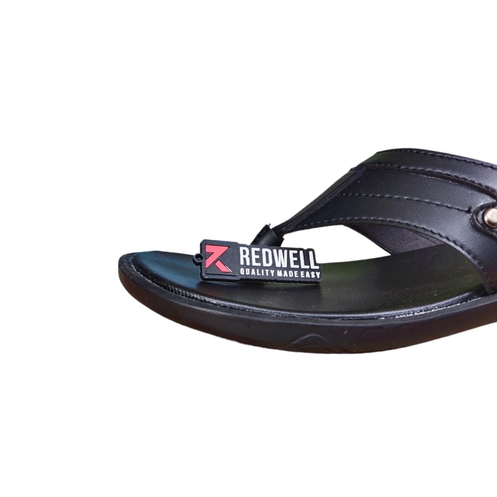 SANDAL PRIA CASUAL SENDAL KULIT ASLI DISTRO ORIGINAL SANDAL SLIDE JEPIT HITAM COKELAT