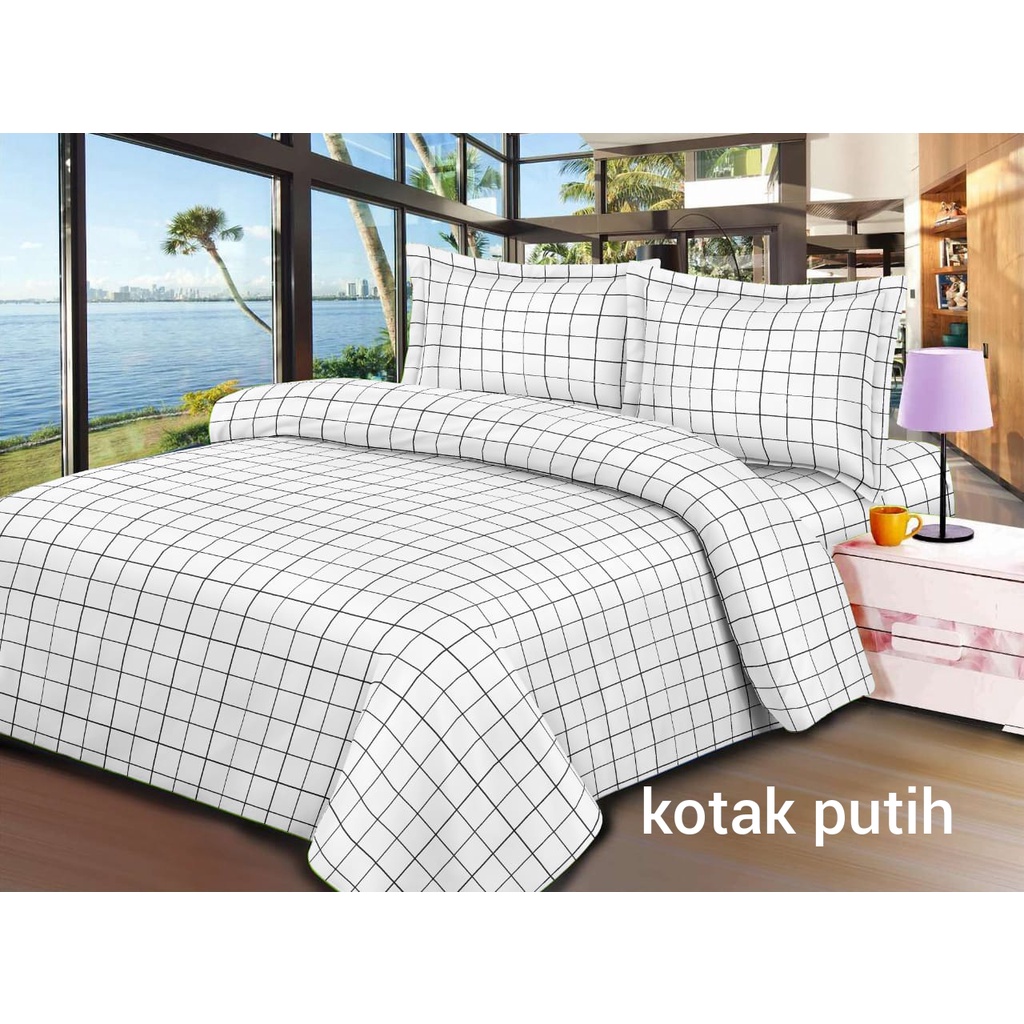 Sprei Motif Aesthetic Karakter Ukuran 120x200 160x200 180x200