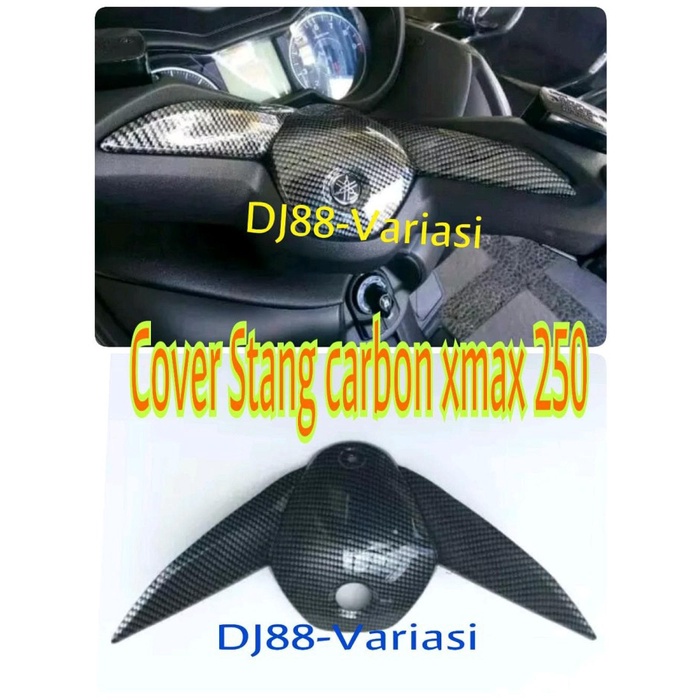 Cover Stang Carbon Xmax 250 Tutup Penutup Stang Aksesoris Xmax 250 Var