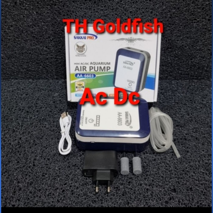 Pompa Aerator Ac Dc Aa6603 Sakai Pro, Aerasi Udara Sakkai