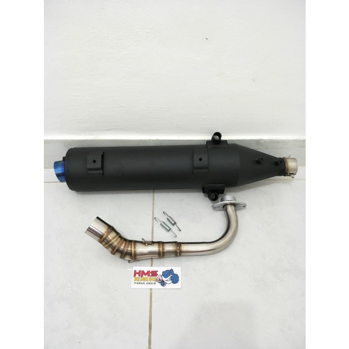 Knalpot Tsukigi Nouvo - Nouvo Z Leher Stenlis - Knalpot Bobokan Nouvo