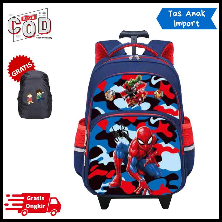 Trolley Tas Anak Tas Koper Anak Laki Laki Sd