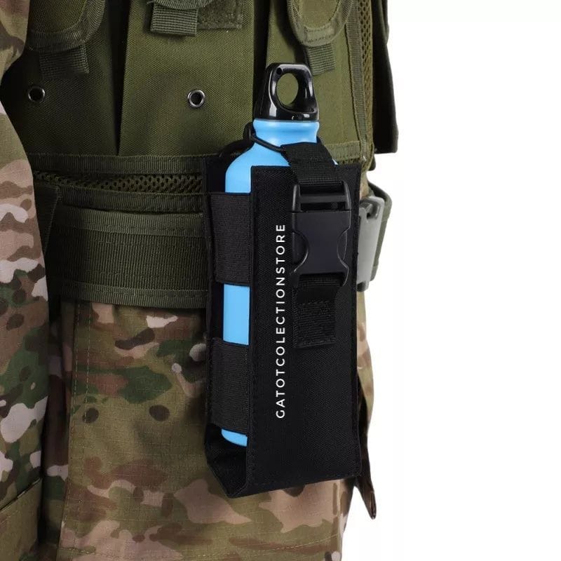 sarung botol air minum army- sarung perlengkapan camping tas botol