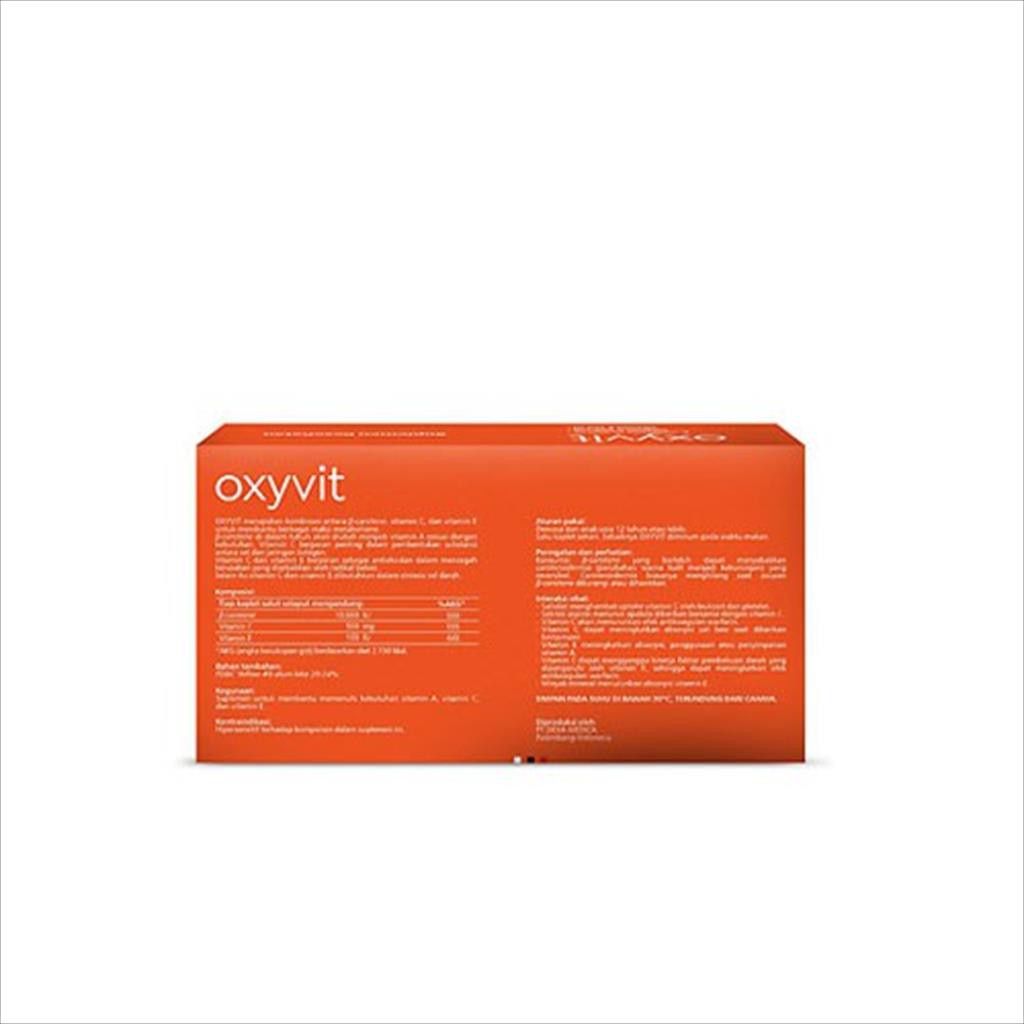 Vitamin C OXYVIT suplemen kesehatan 30 kaplet