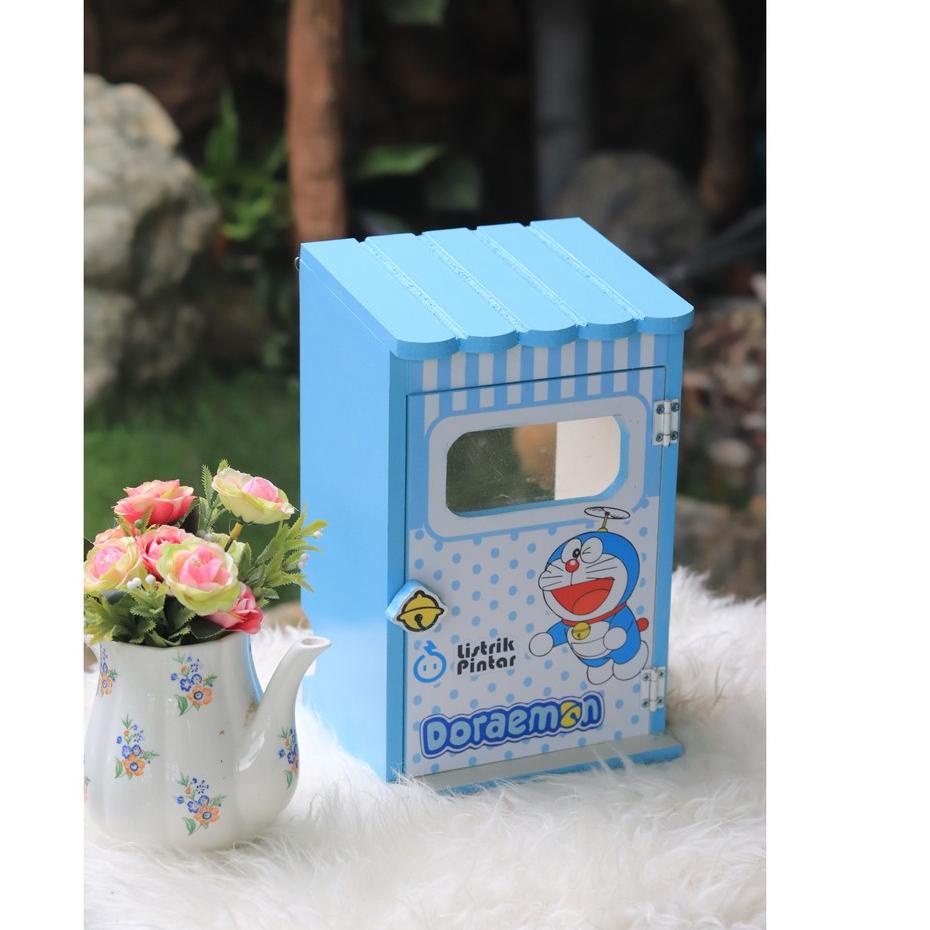 [PRODUK TGQNM] Box meteran listrik token shabby. Box listrik minimalis. Box penutup sekring. Kotak s