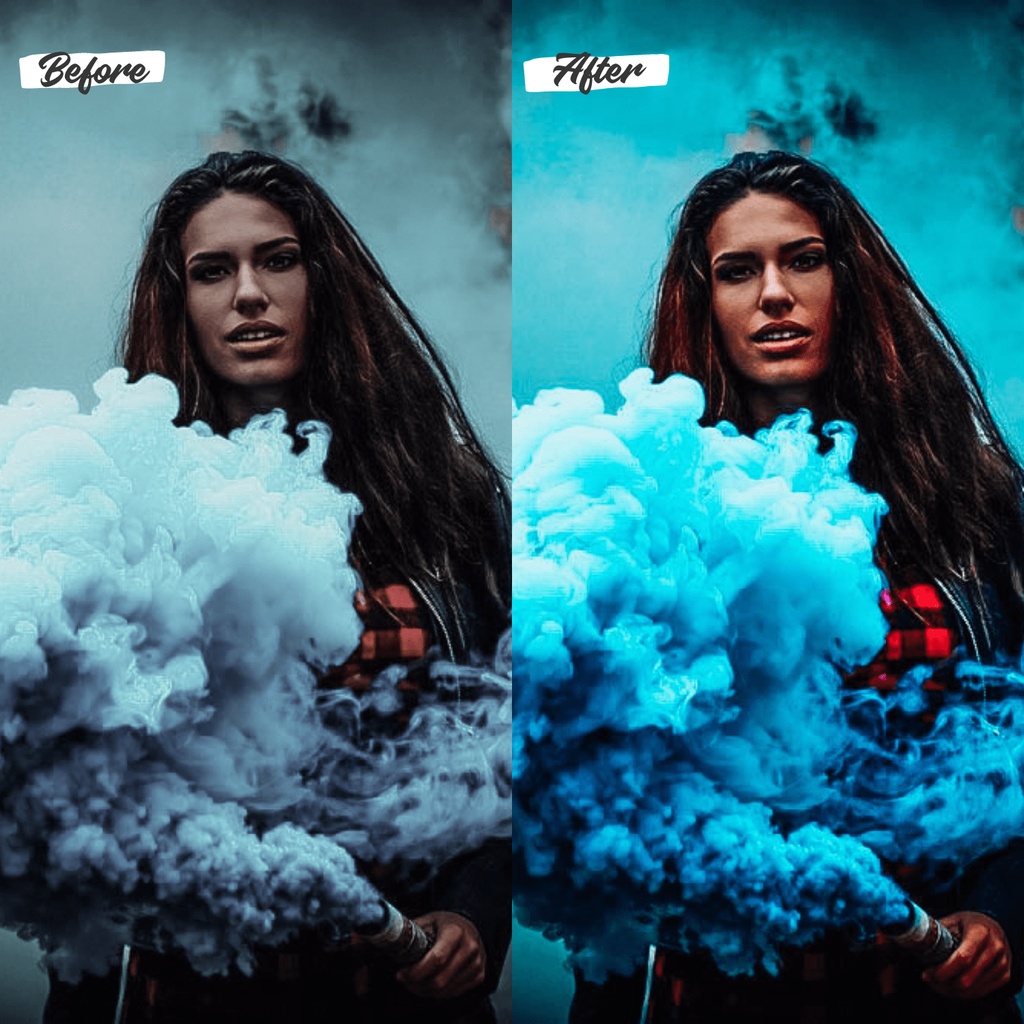 8 Preset Lightroom Premium Vibrant Hue Dekstop and Mobile (IOS/Android)