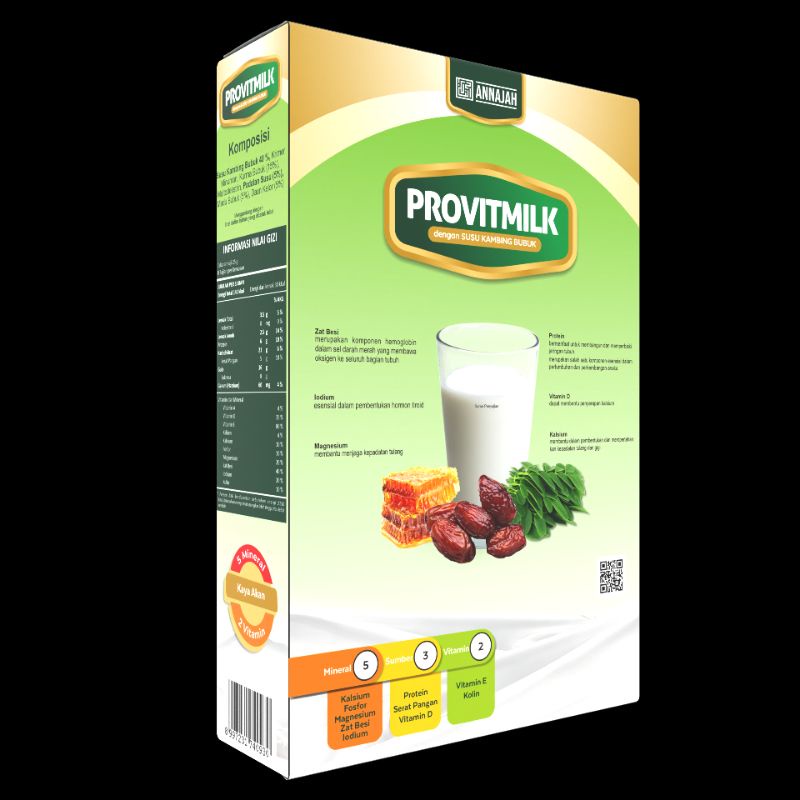 PROVITMILK Susu Kambing Plus Herbal | Untuk nyeri Sendi