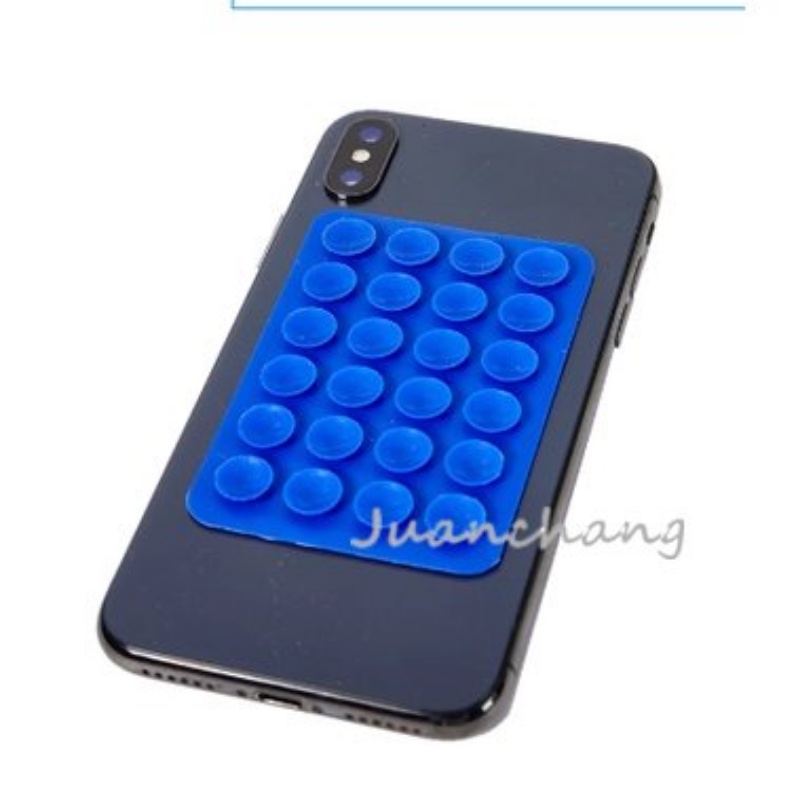 5 Pcs Suction Pad Silikon Dua Sisi Dengan Perekat Kuat 3M Untuk Holder Handphone