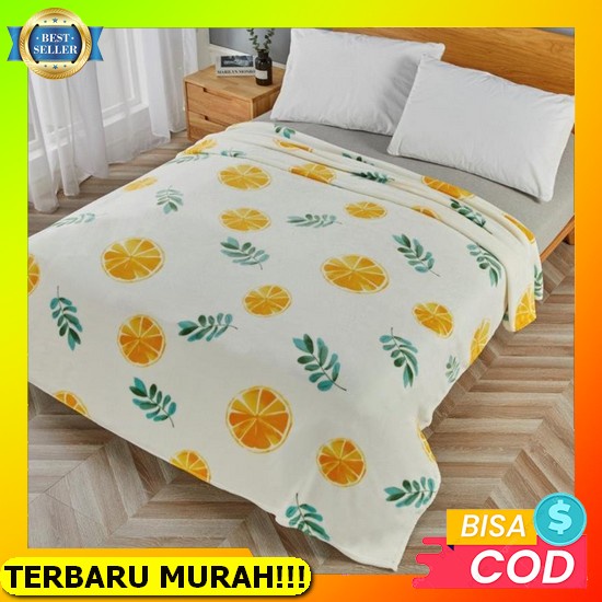 Selimut Karakter Kekinian Import Bulu Terbaru 2022 Slimut Dewasa Murah 2023 Tebal Wanita Selimut Bul