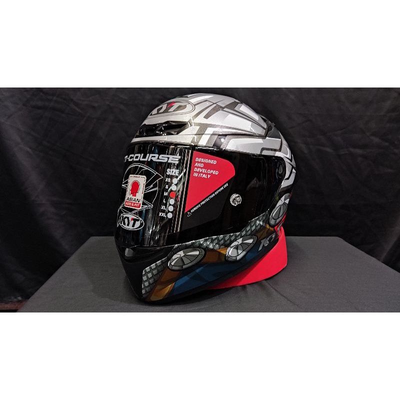 Helm KYT TT Course Marvel Thor Limited Edition / TT Course Thor / TTC Thor /