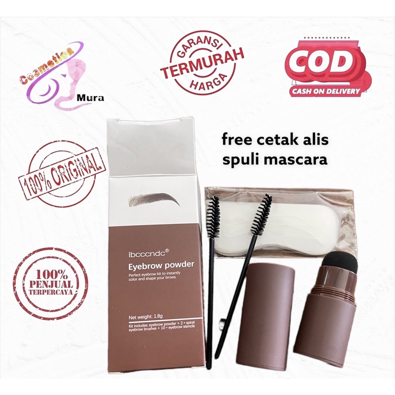 acak warna / sale // feali ibccndc eyebrow powder tap tap [ free cetak alis + spuli ] eyebrow powder tap tap ibcccndc terviral - powder eyebrow tap tap tap plus cetakan