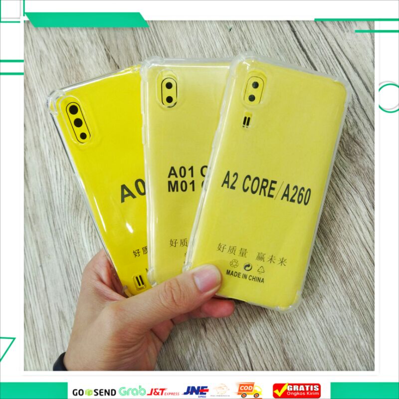 Soft Case / Casing / Silikon Bening Anticrack Samsung A2 Core/ A01 / A01 Core