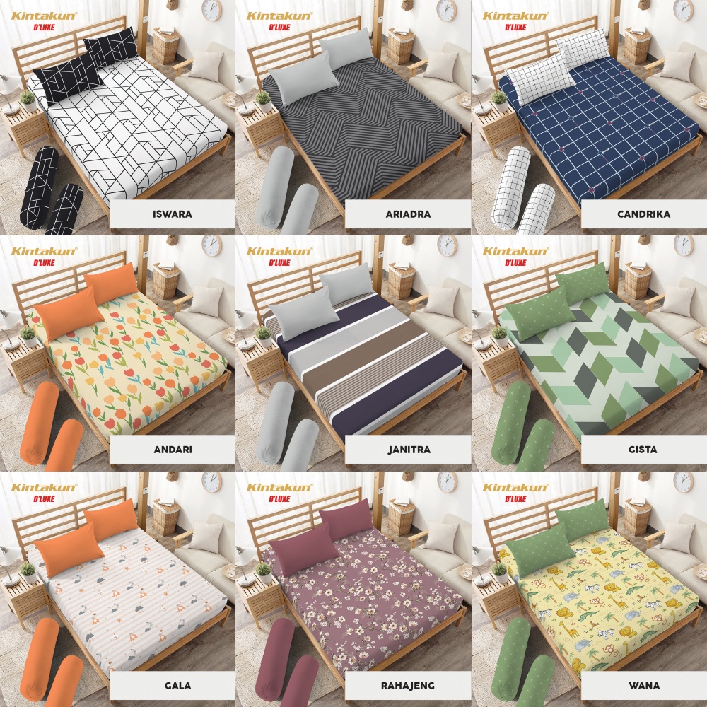 Kintakun Dluxe - Sprei King (180x200) Terlaris pilihan