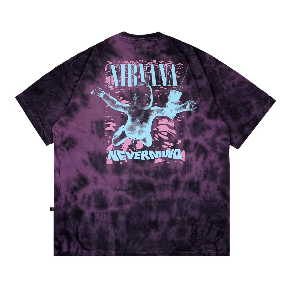 T-SHIRT BAND / NIRVANA / NEVERMIND / OVERSIZE / TIE DYE