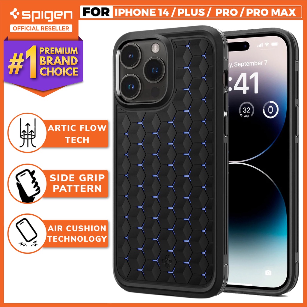 Jual Case iPhone 14 Pro Max Plus Spigen Cryo Armor Cooling Gaming