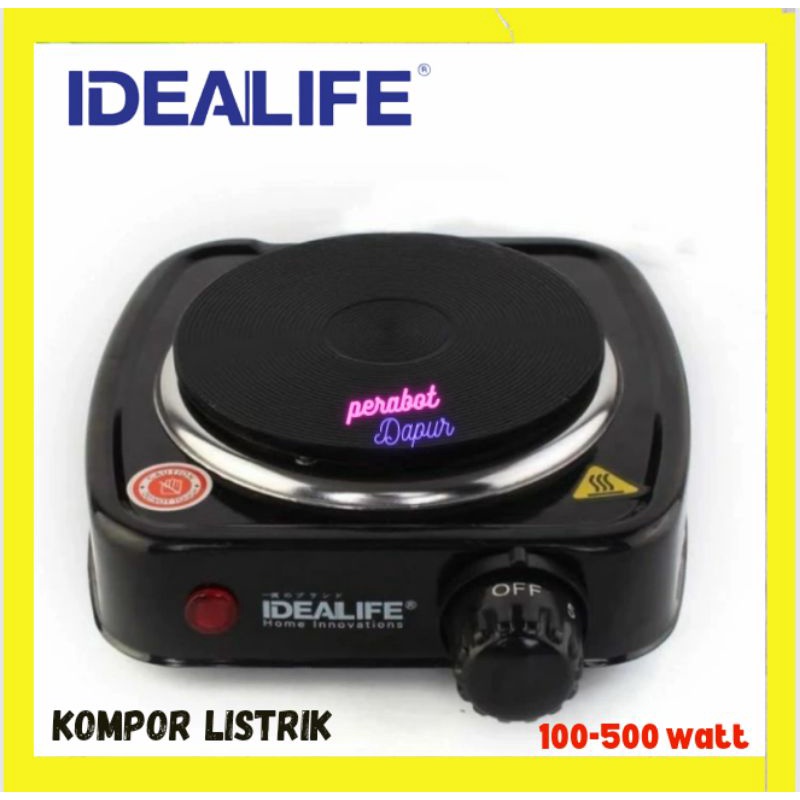 Idealife kompor listrik Idealife Kompor low watt Kompor Murah Idealife Electric Hot Stove Idealife I