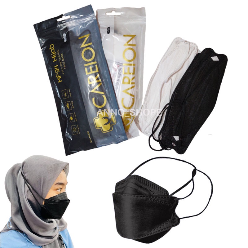 Masker KF94 Hijab/Headloop CAREION