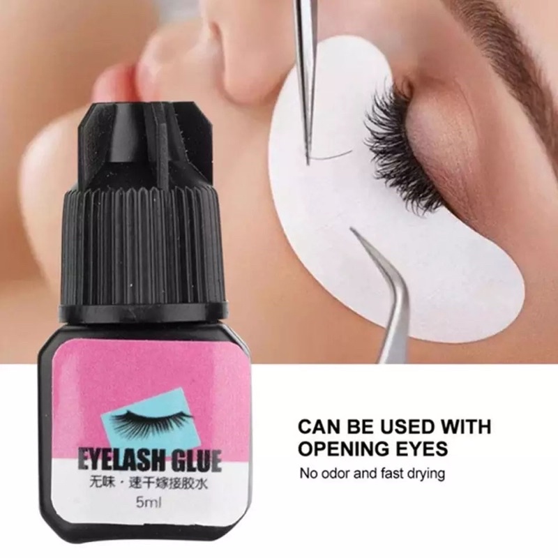 Rosin Eyelash glue tidak pedih / Lem bulumata extension/glue eyelash extension TIDAK PERIH