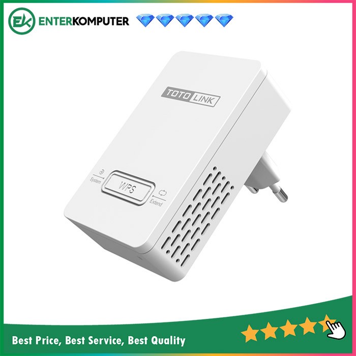 TotoLink 300Mbps Wireless N Range Extender - EX210