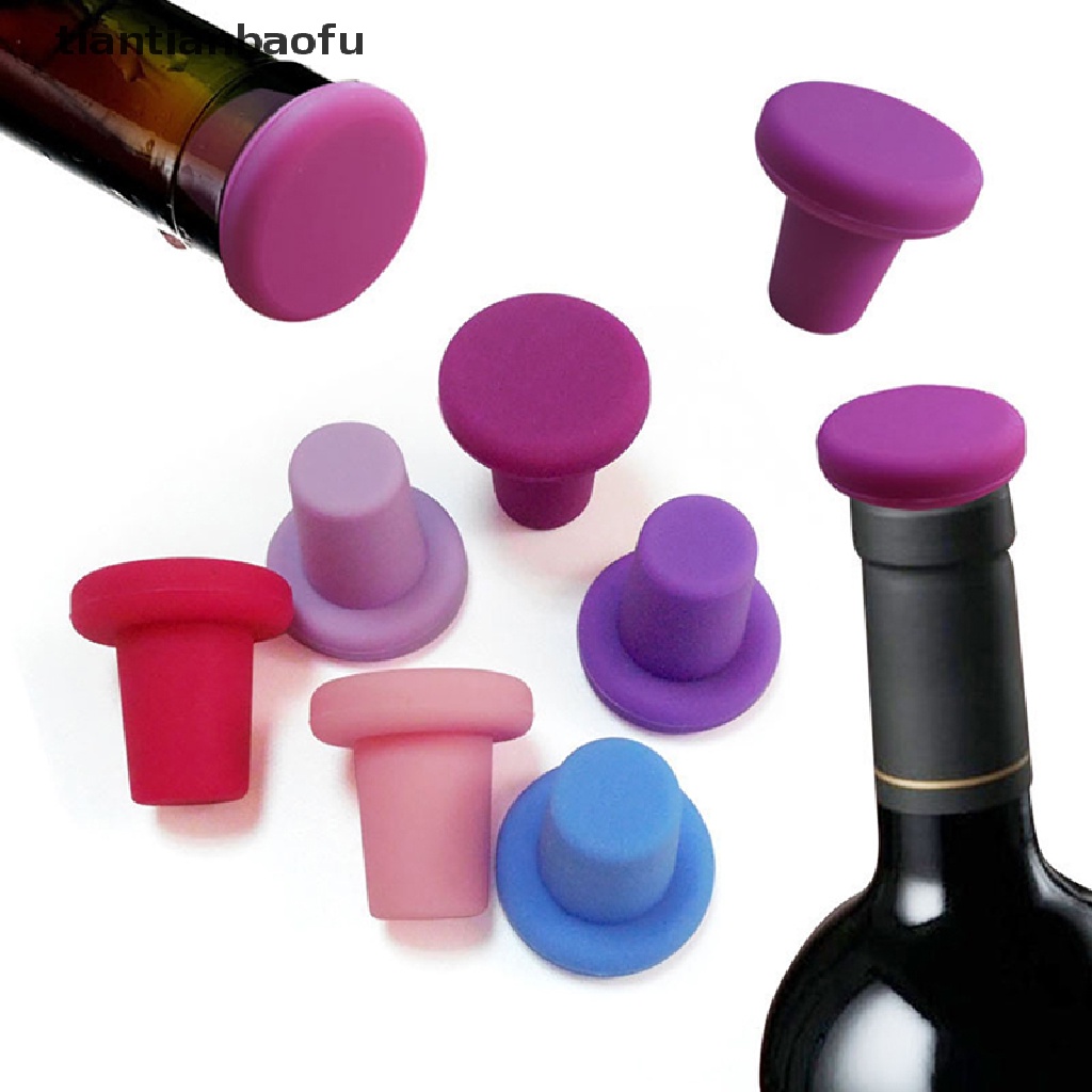 Stopper Botol Wine Aneka Warna Untuk Alat Butik