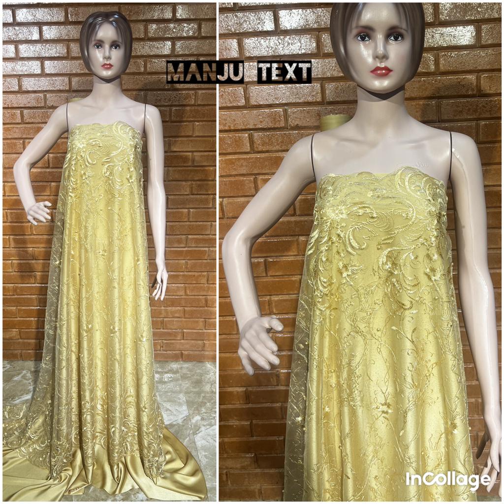 Kain tile Tulle brokat brukat mutiara /cocok untuk dress,gaun,seragaman,atasan kebaya,dll /TERBARU