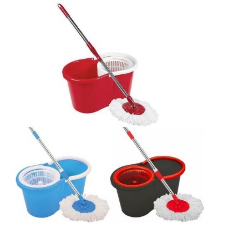 [ ABJ ] Alat Pel Lantai Super Praktis Spin Mop Super - Alat Pel Lantai Ultra Pel Putar Serbaguna Spin Mop