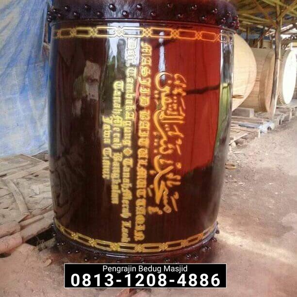 ( Bayar Setelah Besug Sampai Lokasi Anda ) Bedug Masjid Besar Beduk Masjid Kayu Jati Kulit Sapi Kuli