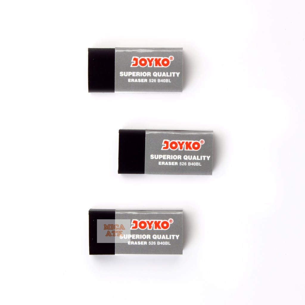 

JOYKO Eraser 526-B40BL HITAM - Penghapus Karet kecil Hitam [ ECER ]