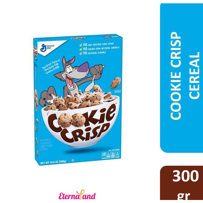 

Cookie Crisp Cereal - sereal sarapan impor kukis