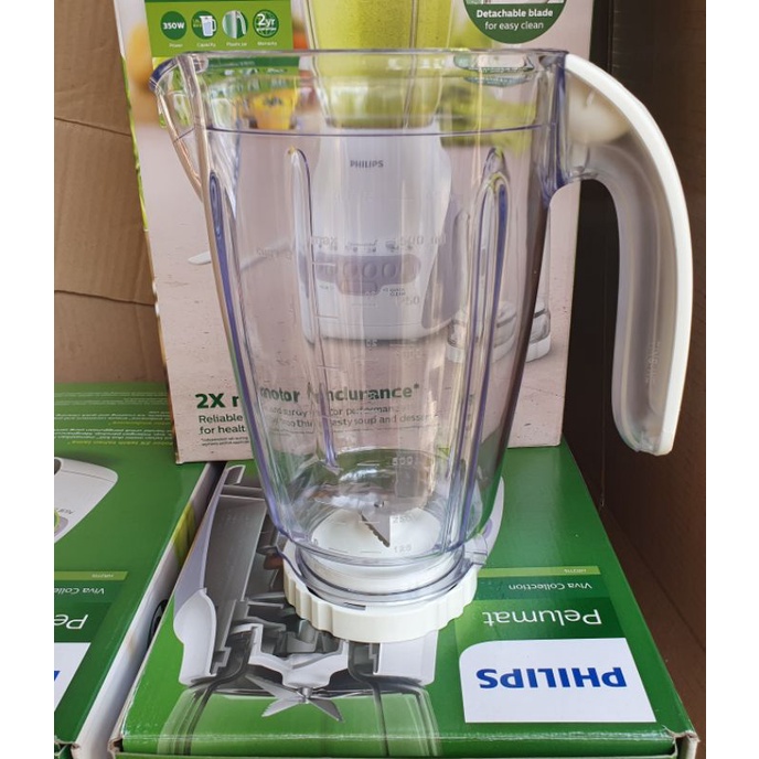 GELAS JUS BLENDER PHILIPS HR2115 2061 PLASTIK