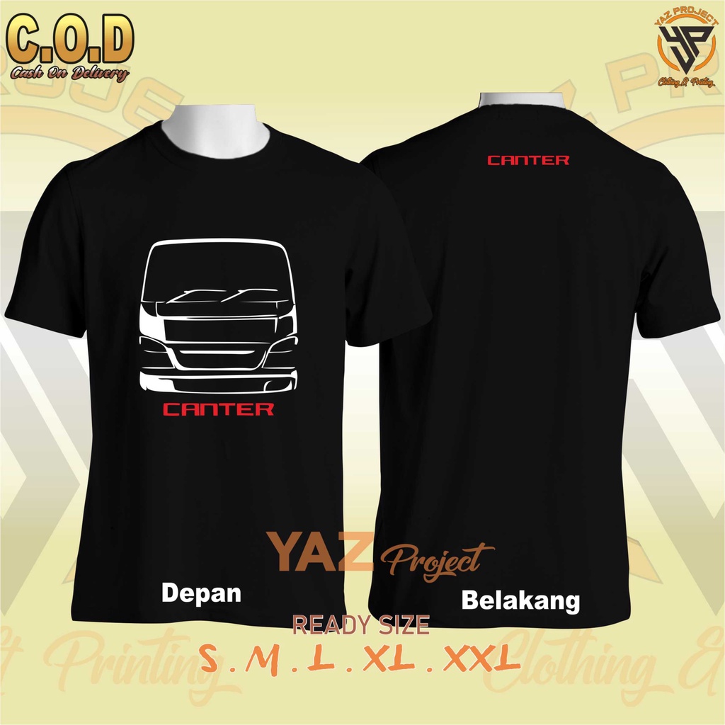 KAOS BAJU MITSUBISHI CANTER / KAOS CANTER #