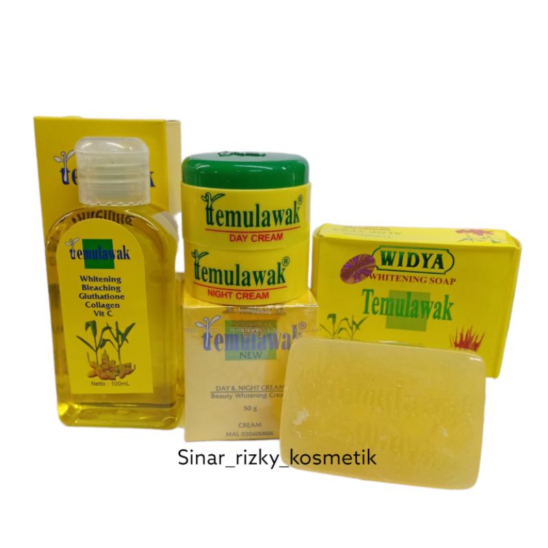 Paket Cream Collagen 4in1 Series Temulawak