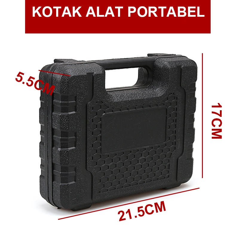 Mesin Bor Cordless Mini 48pcs Set 4.2V / Screwdriver Baterai Mesin Bor aterai Tangan Cordless Drill Battery
