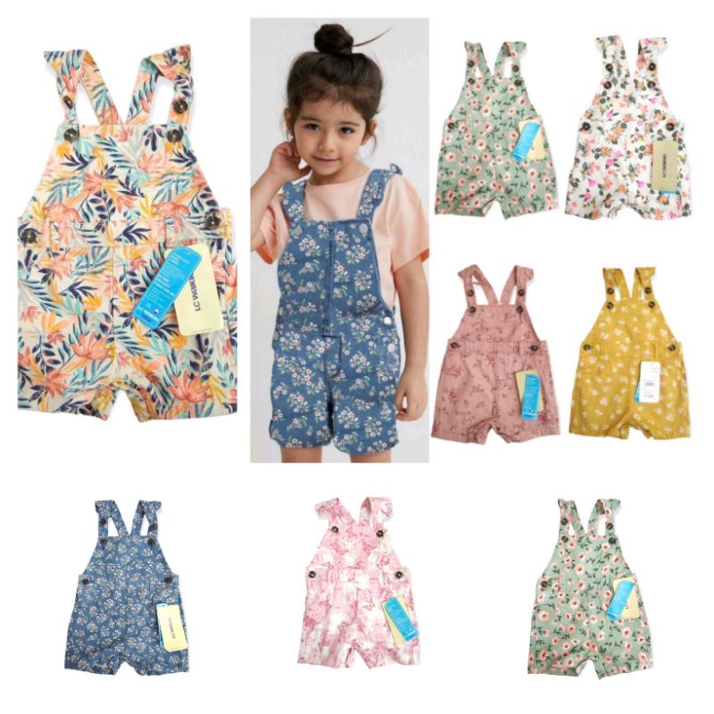 overall anak perempuan lc waikiki