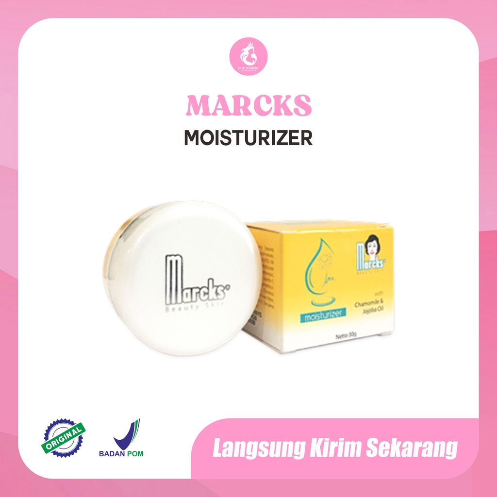 MARCKS Moisturizer 30 gr Krim Cream Pelembab Wajah