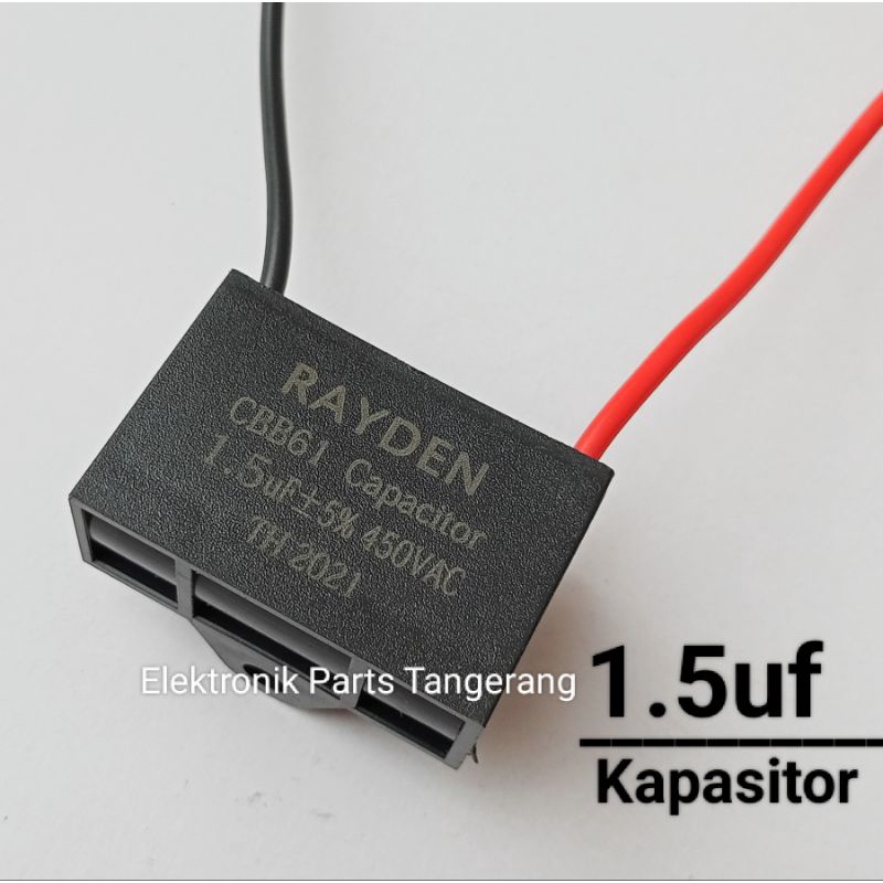 KAPASITOR KIPAS ANGIN 1.5UF 450V KAPASITOR 1.5UF KAPASITOR KIPAS 1.5UF KAPASITOR KIPAS ANGIN 1.5 UF 