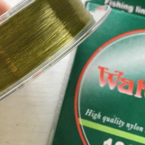 SENAR PANCING - WATER LINE SOFT / SENAR WATERLINE 100+50M - HIJAU LUMUT, 0,28mm