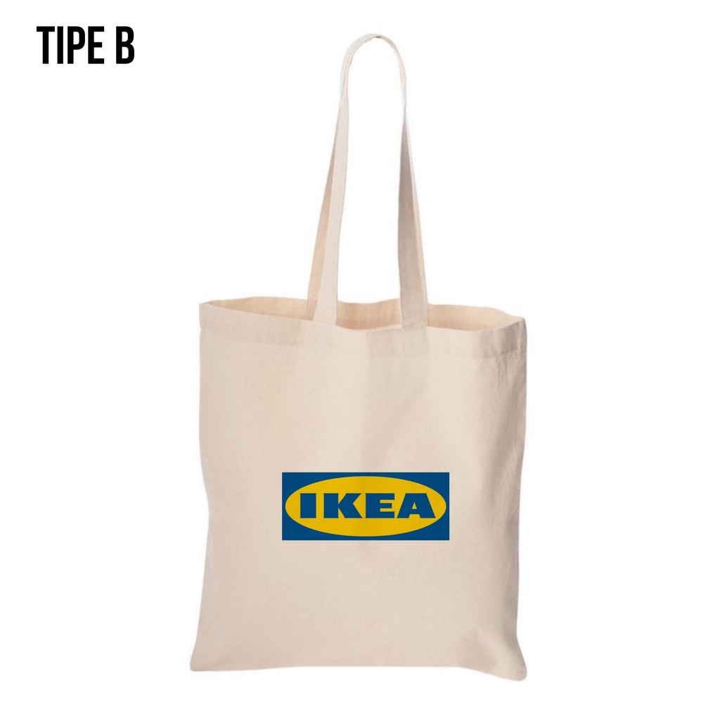 Tote Bag Canvas lKEA / Tas Nudie Canvas / Tote Bag Kanvas TIPE B