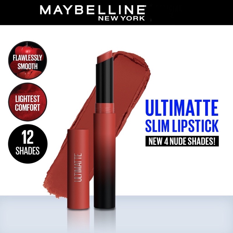 MAYBELLINE COLOR SENSATIONAL ULTIMATTE SLIM LIPSTICK
