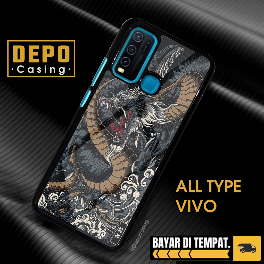 Case Vivo Y30 Y50 Y30i Casing Vivo Y30 Y50 Y30i Depo Casing [DRGN] Case Glossy Case Aesthetic Custom