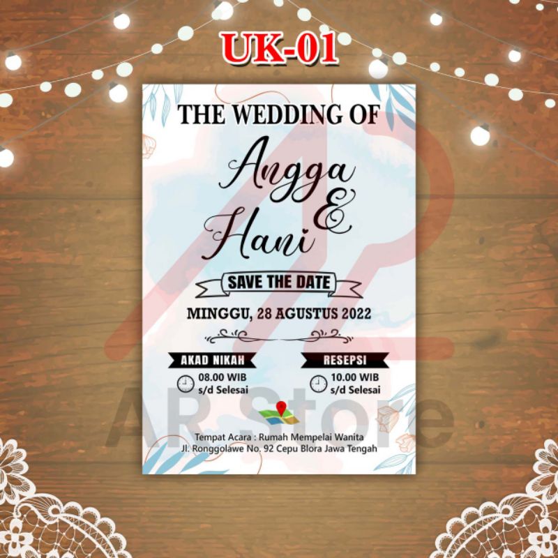 UNDANGAN MINI KOPI / UNDANGAN