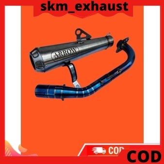 Knalpot Racing Arrow matic NMAX AEROX155 ADV150 PCX150 VARIO150 Beat Scoopy Mio Sporty Fullsystem